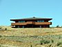 Michael Rust Architect custom home plan view  Frank lloyd wright inspired custom home plans by former taliesin fellow