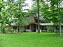 Custom home in the woods michael Rust architect  Frank lloyd wright inspired custom home plans by former taliesin fellow